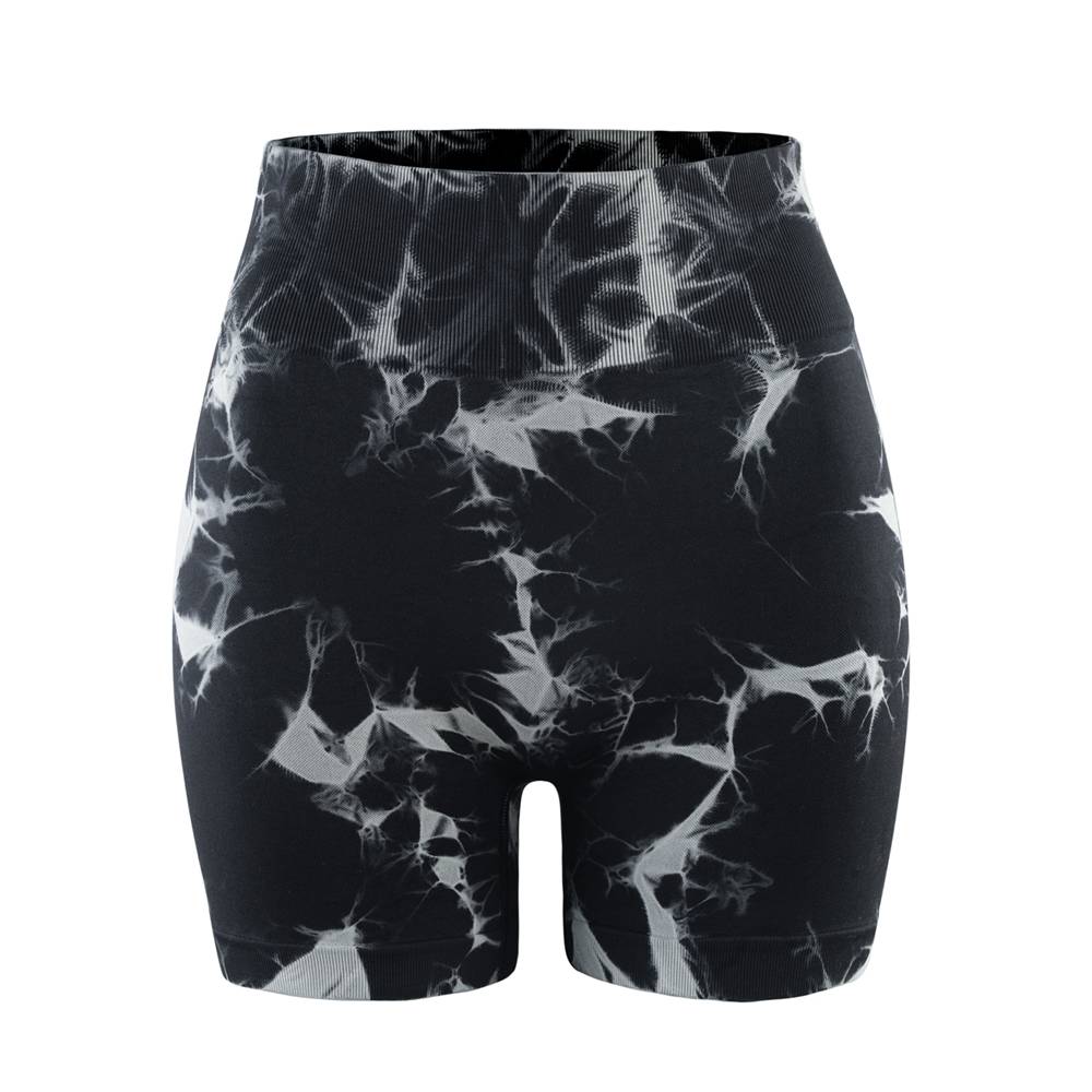 Tie-Dye Yoga & Fitness Shorts