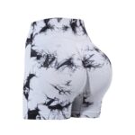 Bottoms Tie-Dye Yoga & Fitness Shorts
