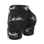 Bottoms Tie-Dye Yoga & Fitness Shorts